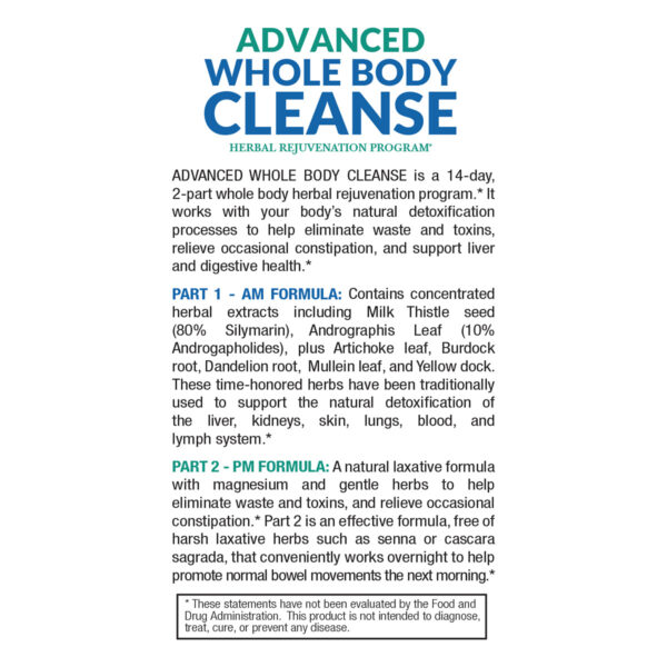 ADVANCED WHOLE BODY CLEANSE KIT Vital Pro Naturals